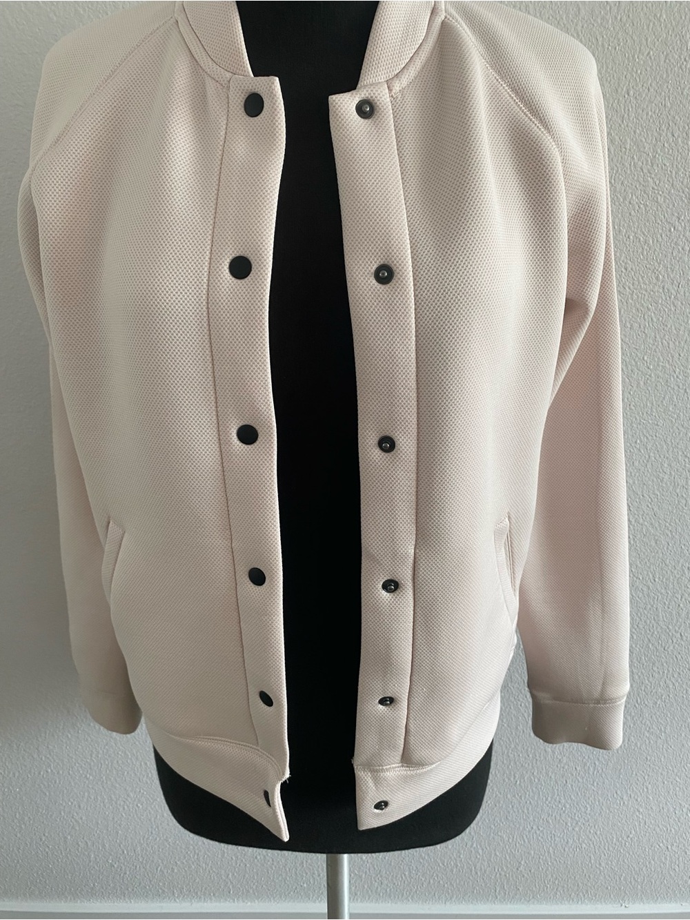 ZELLA BLUSHPINK BASEBALL JACKET - Picture 5 of 10